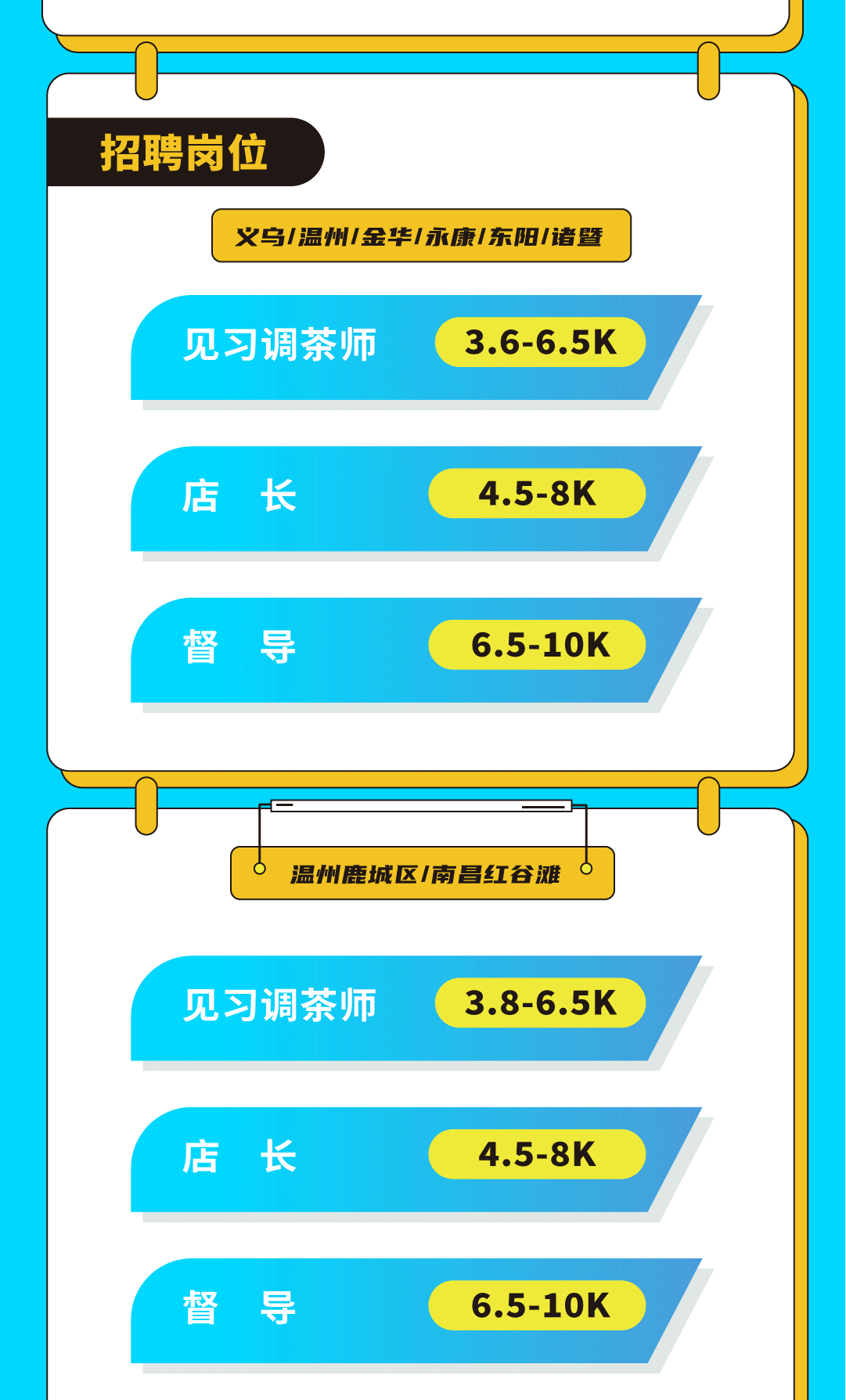 K8凯发集团（中国）公司奶茶招聘